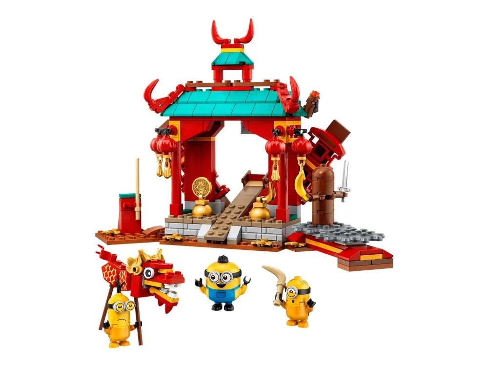 LEGO Minions 75550 Minions kung fu-kamp