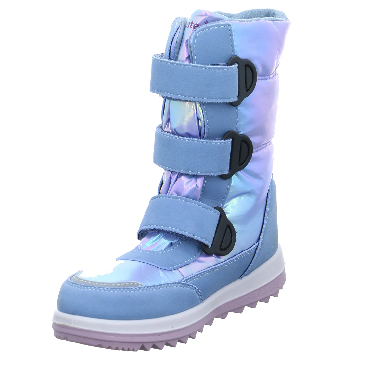 RICHTER Mädchen-Snowboot Membrane Hellblau Textil  Winterstiefel