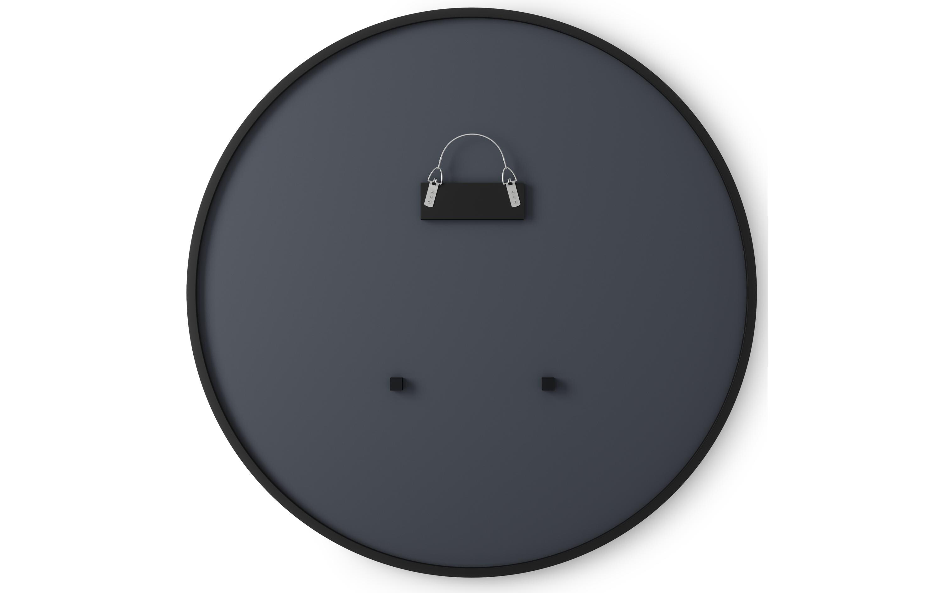 Spiegel Hub 94 cm, Schwarz<br>Wandspiegel