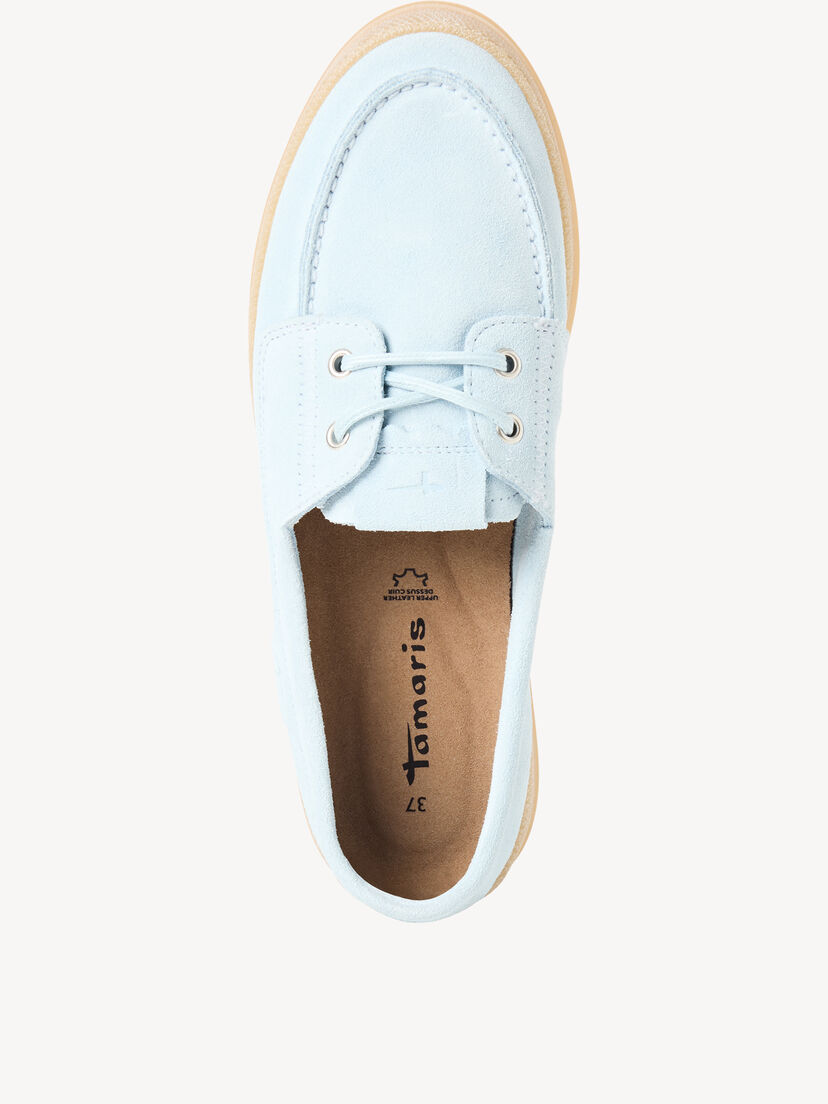 Leren Mocassin - blauw