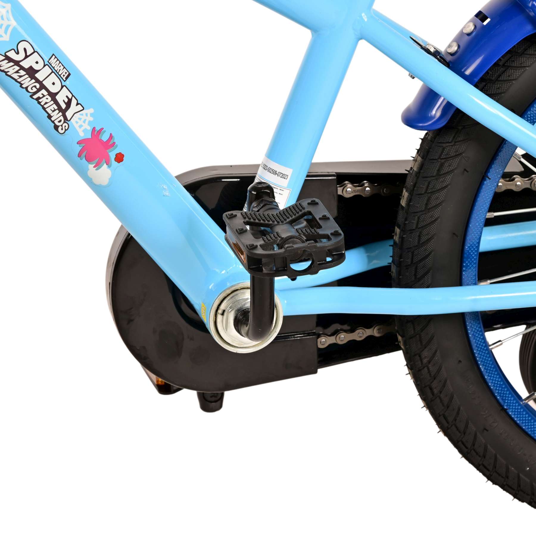 Kinderfahrrad Spidey Fahrrad für Jungen 16 Zoll Kinderrad in Blau