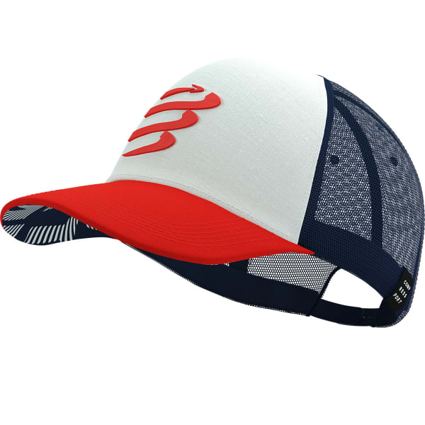 Casquette trail COMPRESSPORT TRUCKER CAP SUGAR/BLUES