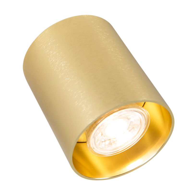 Design opbouwspot goud GU10 50mm - Tubo