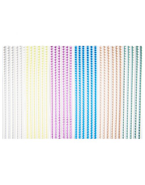 2.Lif Vliegengordijn Saba - Hordeuren - 93 x 220 cm Multi-Color