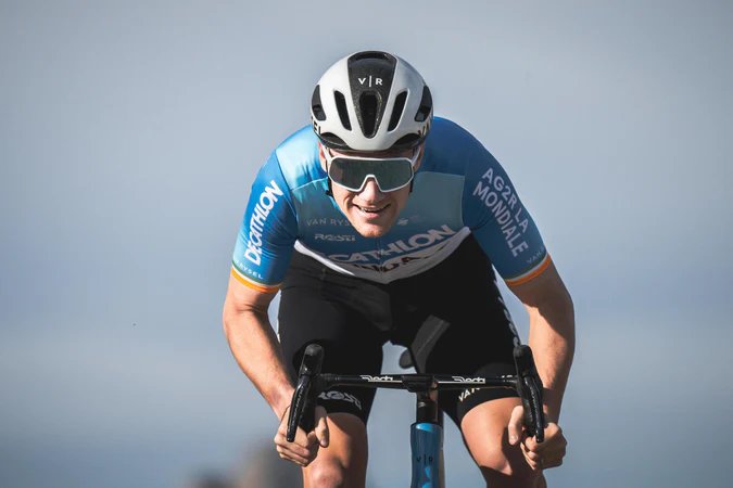 Decathlon Van Rysel - Bicicleta de Estrada Van Rysel RCR Pro Replica Dura Ace - Di2 AG2R Team