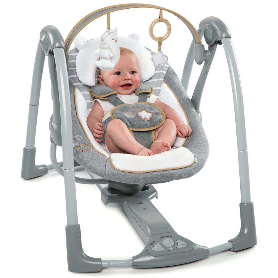 Ingenuity Tragbarer Schaukelsitz Swing 'n Go Bella Teddy