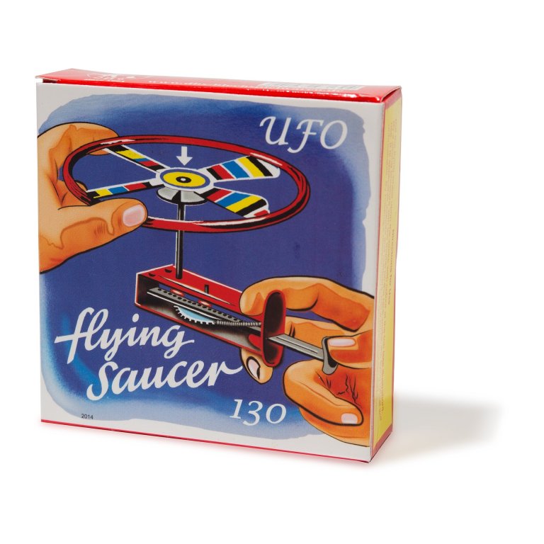 Fliegende Untertasse, Ufo aus Blech