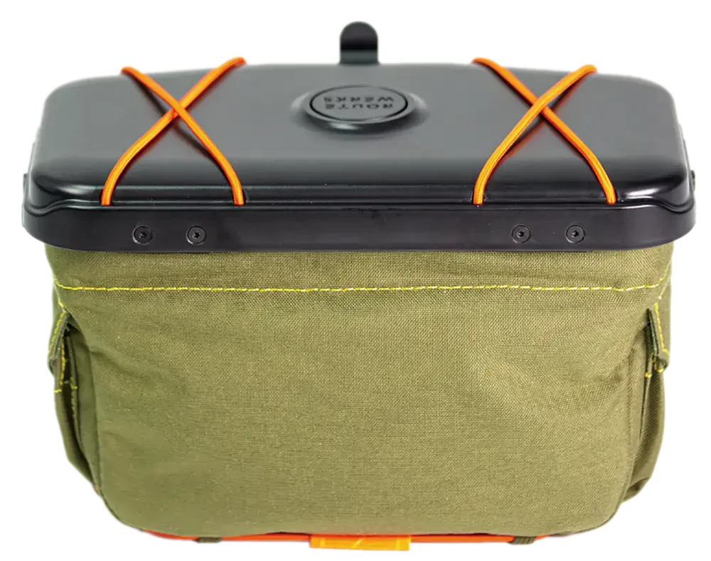 Route Werks The Handlebar Bag Stuurtas Olijfgroen