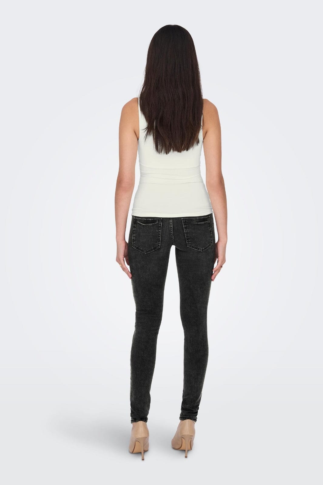 Only Onlea S/L 2-Ways Fit Top 4141435 cloud dancer