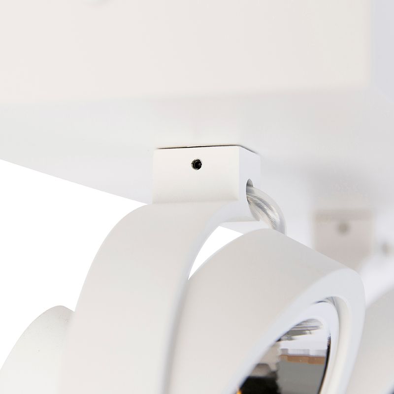 Design spot wit verstelbaar 2-lichts - Go