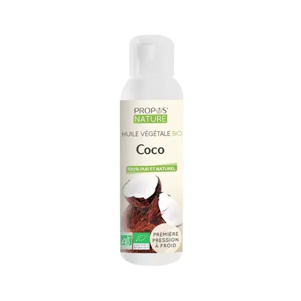 Óleo Vegetal de Coco Orgânico Propos' Nature Aroma-Fitoterapia 100ml