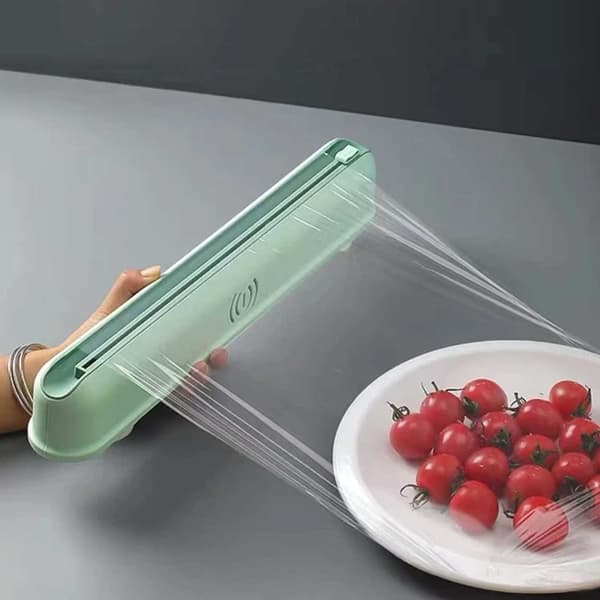 Plastfolie aluminiumsfolie dispensere kutt med sugekopper