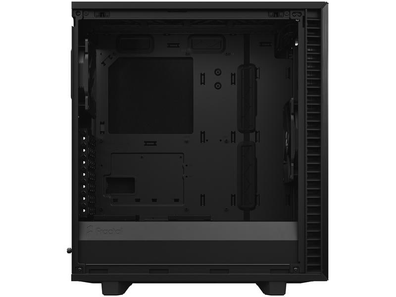 Fractal Design PC-Gehäuse Define 7 Compact Schwarz Kompaktes Mid-Tower für ATX-Motherboards