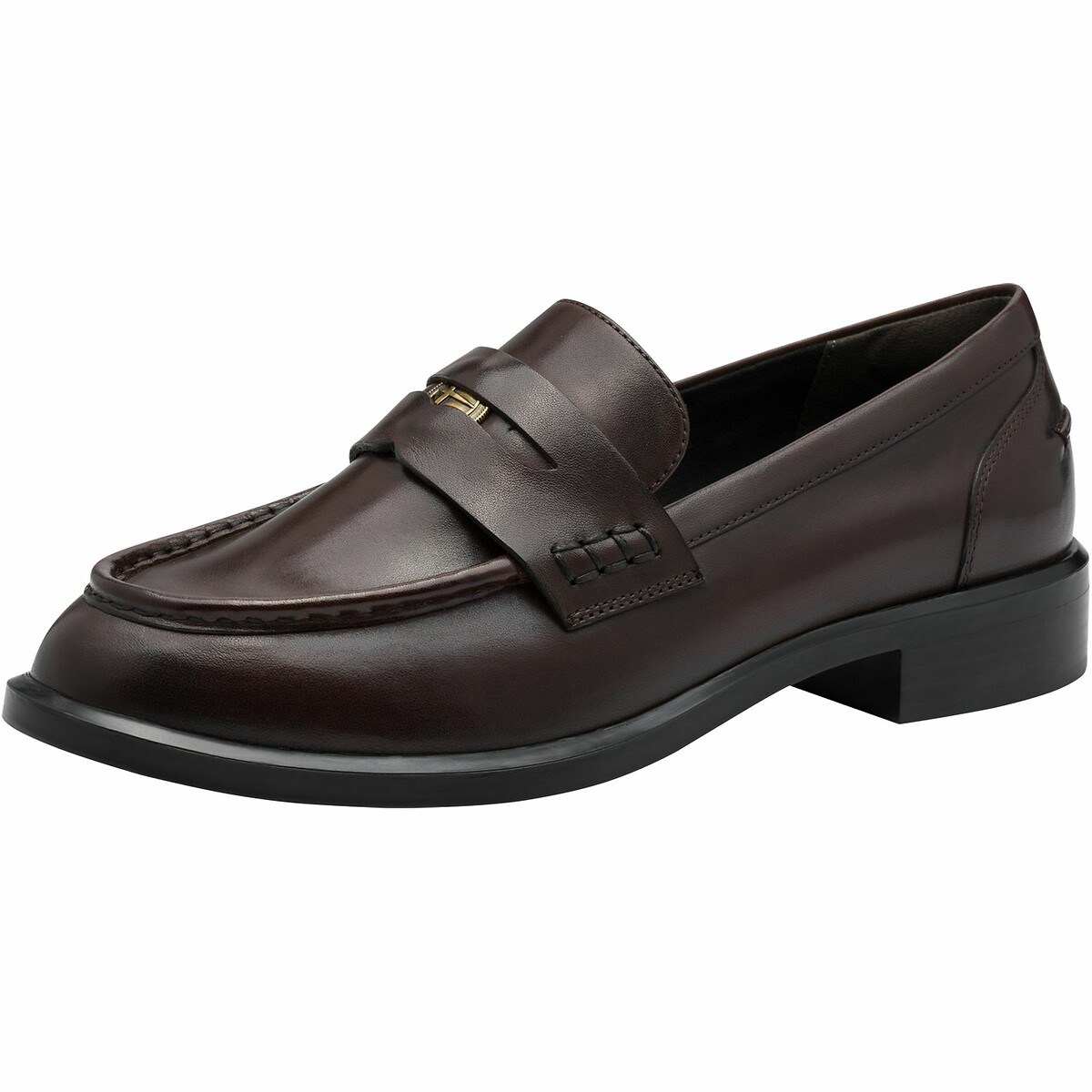 TAMARIS<br>Mocassins Penny em Leer