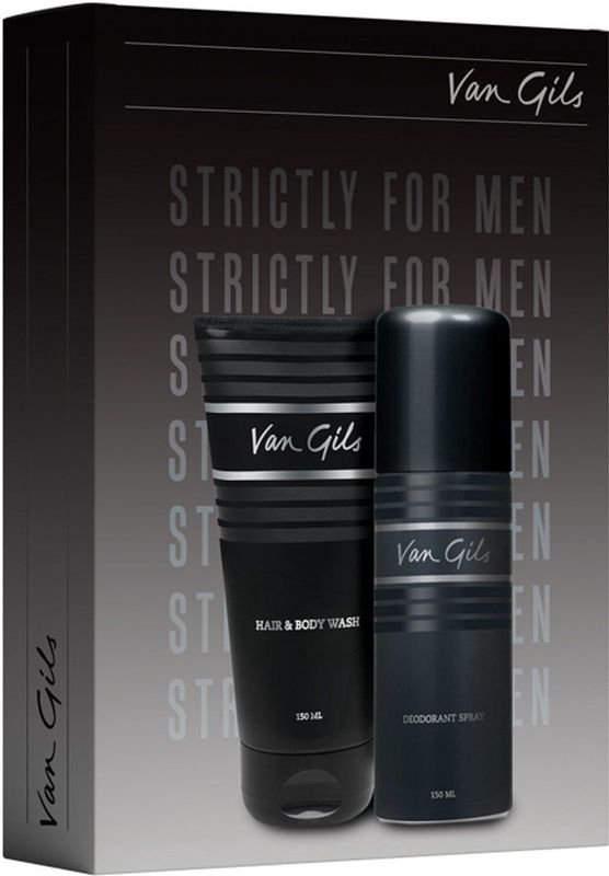 Van Gils Strictly for Men Shower gel 150 ml & Deodorant spray 150 ml in set