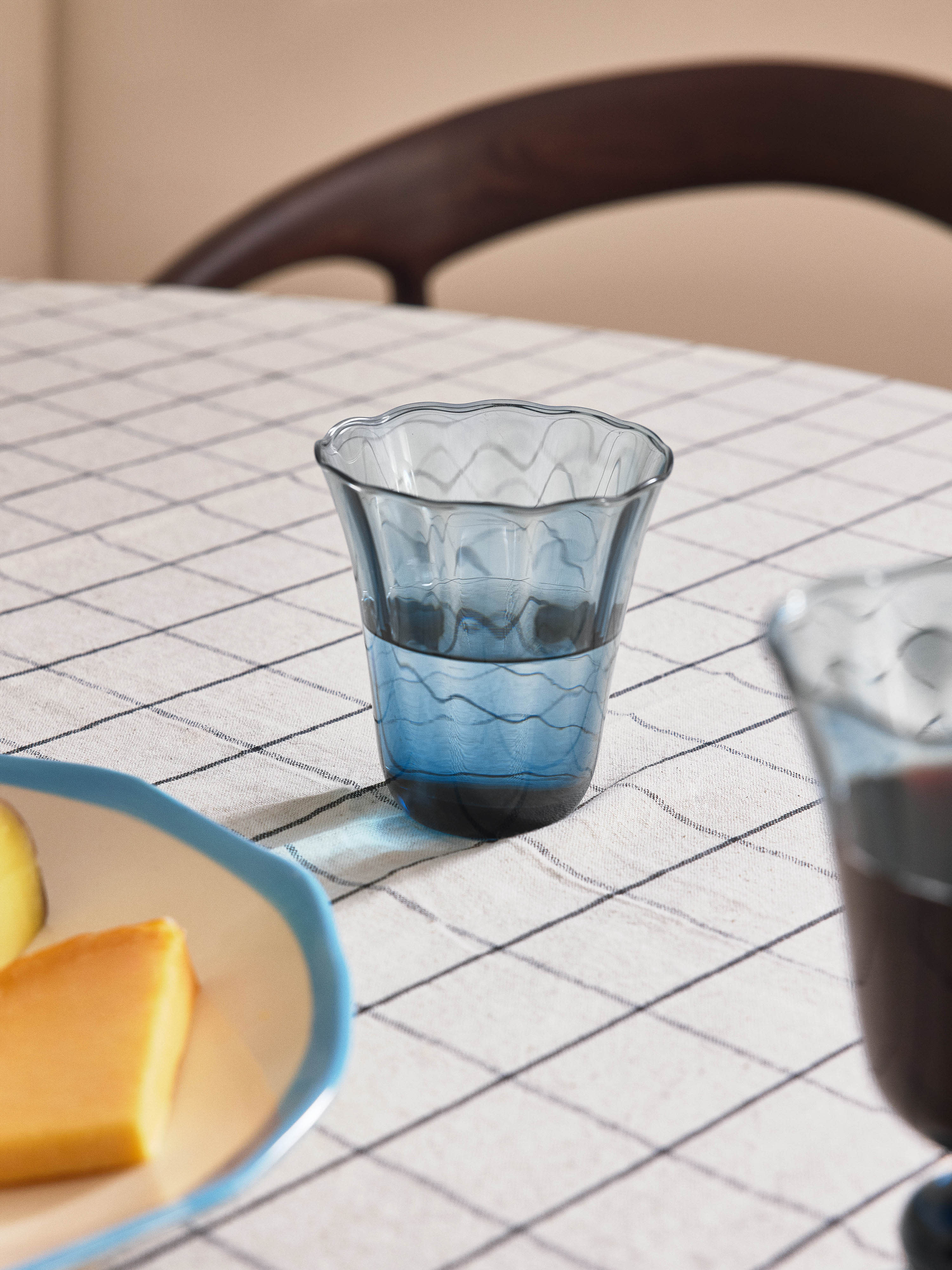 Mondgeblazen tumblers Tulya, 4-delig