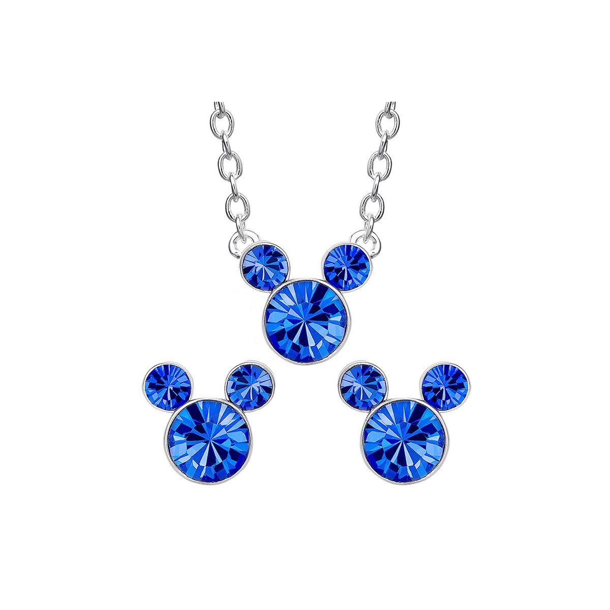 Parure collier et boucles d'oreilles Disney - Mickey