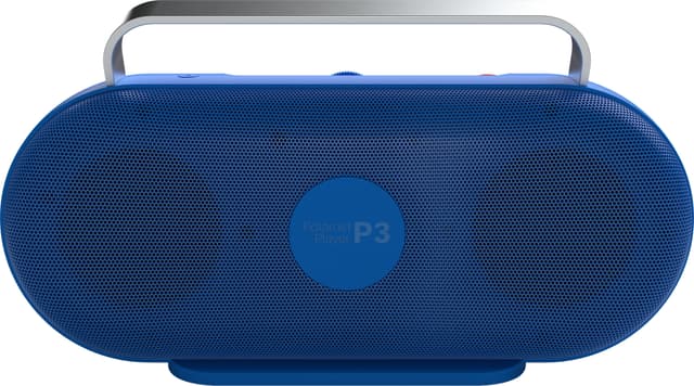 Polaroid Music P3 trådløs, transportabel højttaler (blå/hvid)