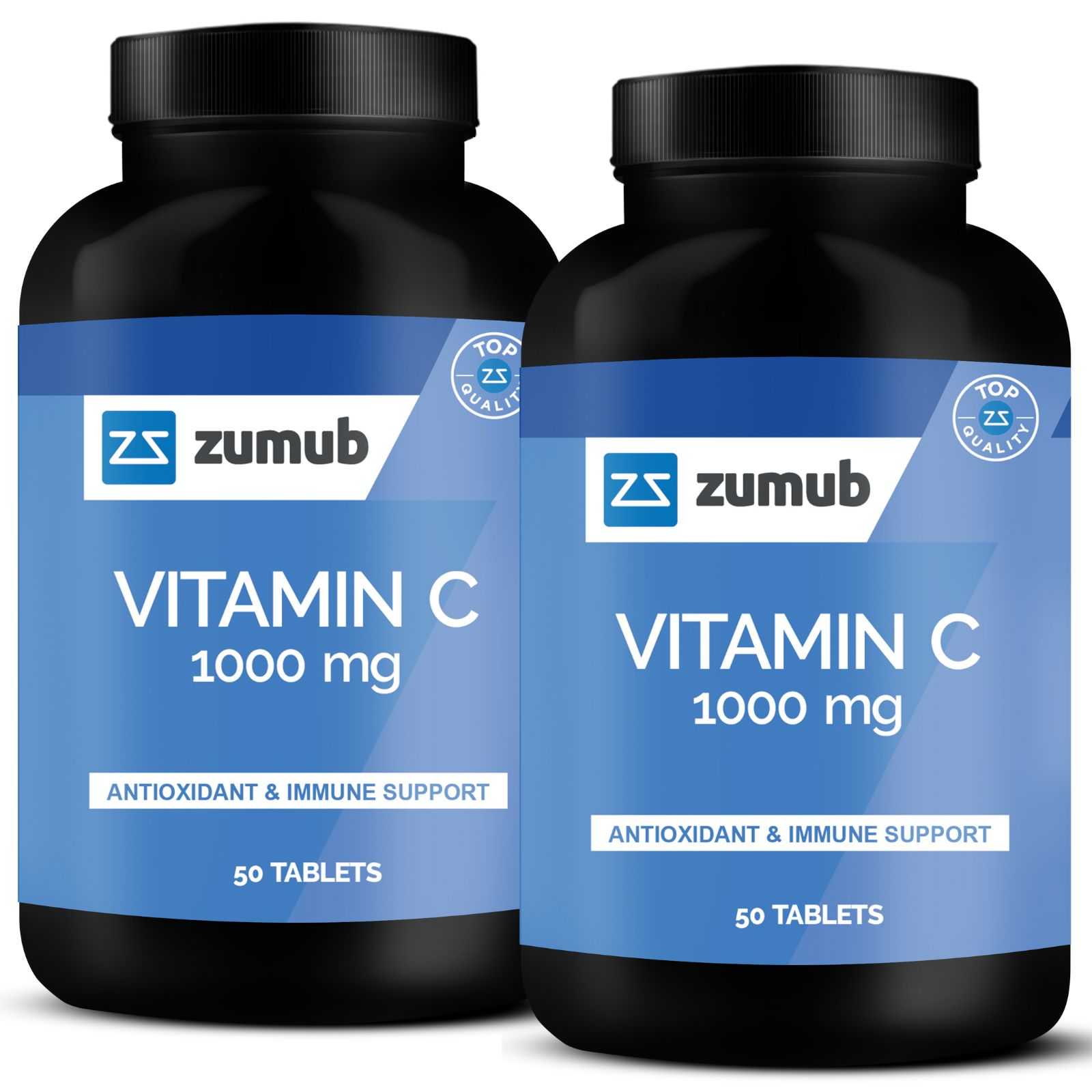 Zumub Vitamina C 1000mg 50 comprimidos