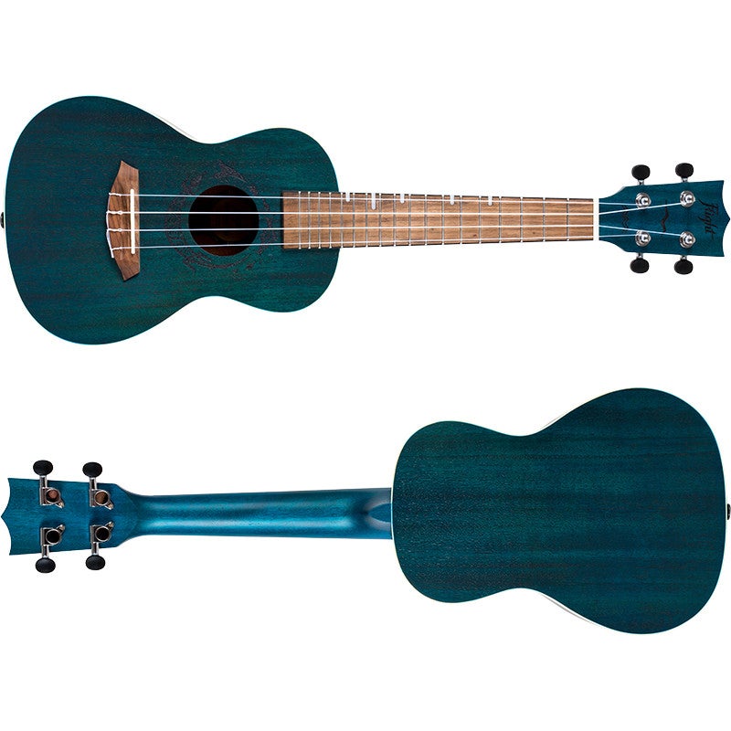 Flight Gemstone Series DUC380 Topaz concert ukelele met gigbag