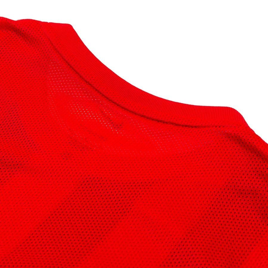 Nike Maillot Dri-FIT Striped Division IV - Rouge/Noir/Blanc Femme