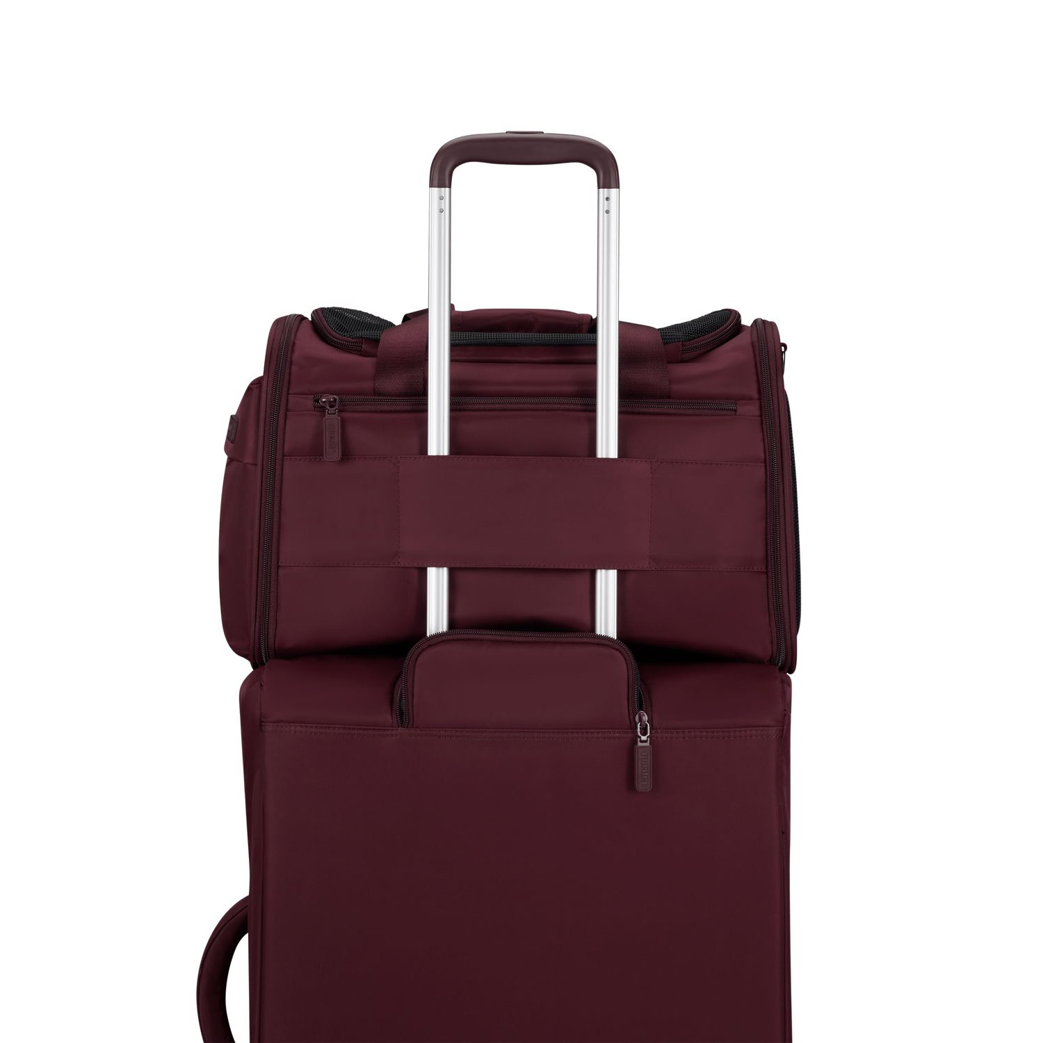 Lipault City Plume Pet Carrier bordeaux
