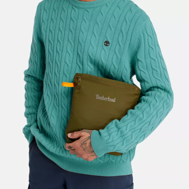 Veste déperlante Axis Peak pour homme en bleu sarcelle