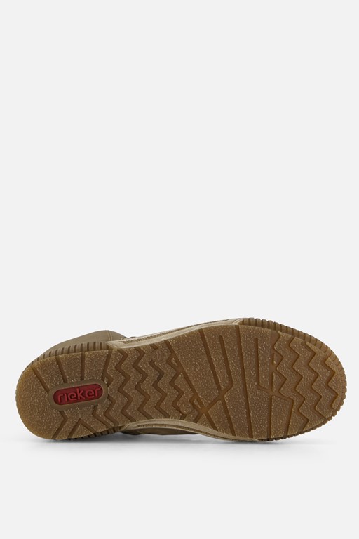 Rieker Veterboots beige Nubuck