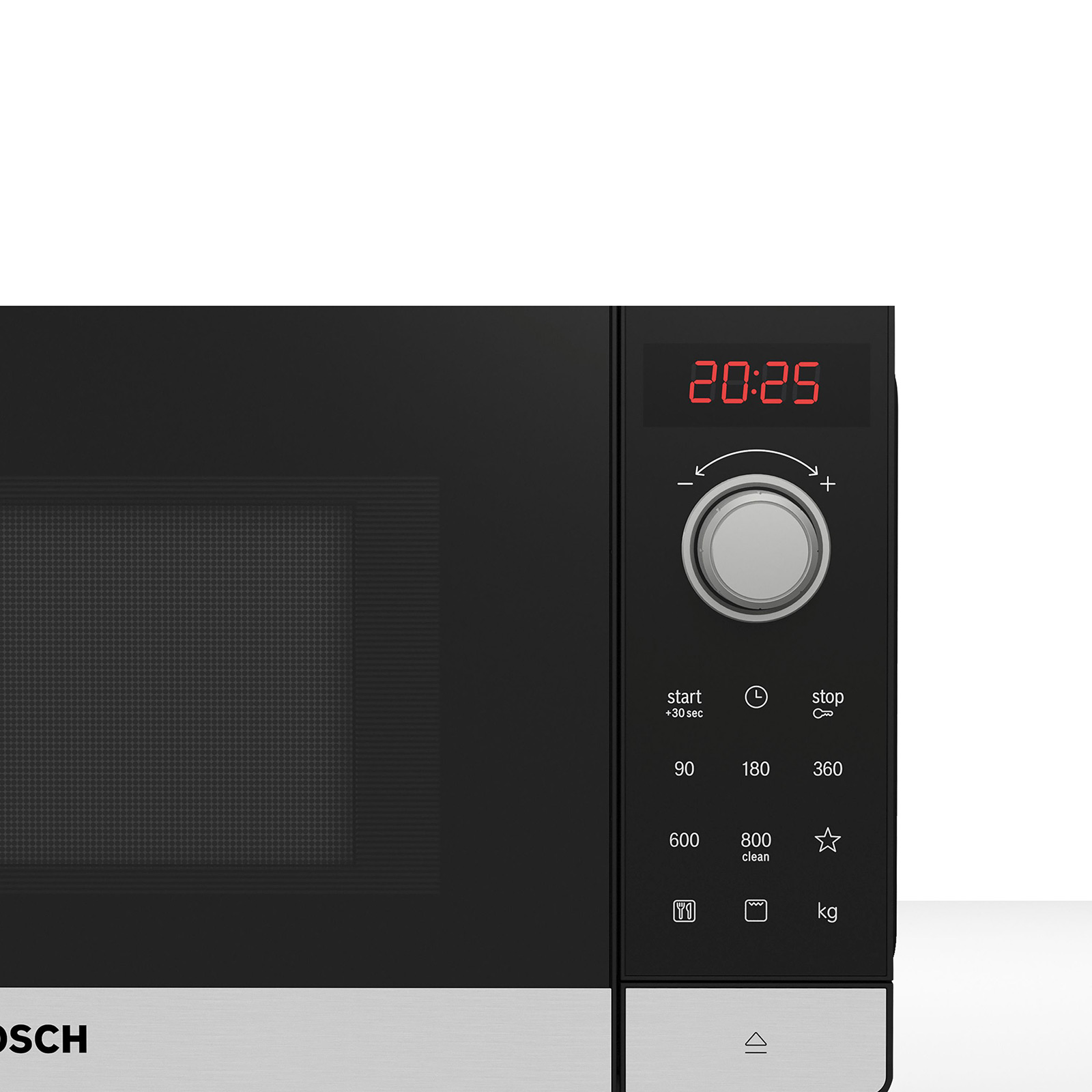 BOSCH Mikrowelle FEL023MS2 - Edelstahl - 20 Liter