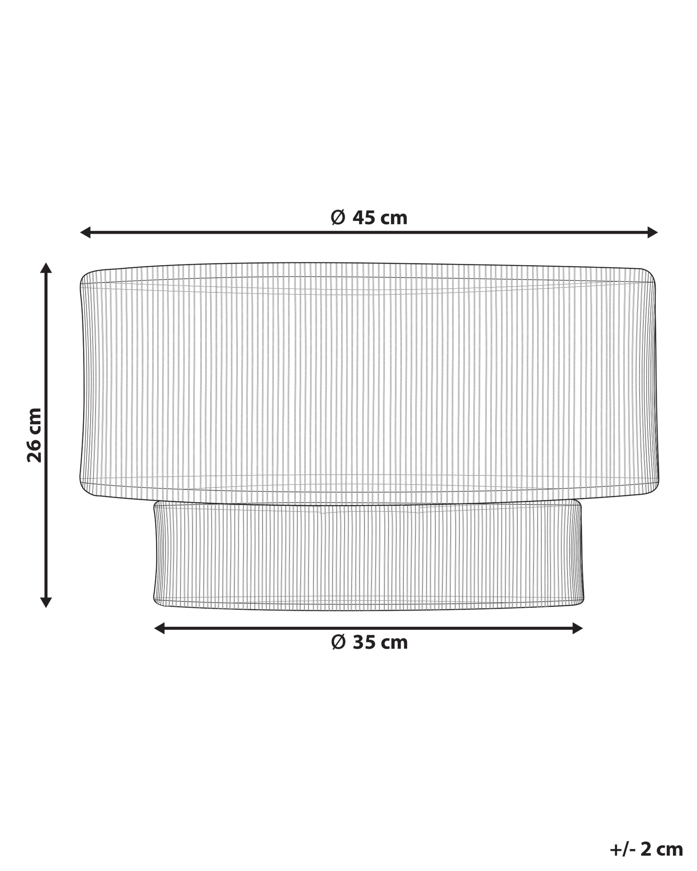 Plafondlamp DORING Jute Natuurlijk