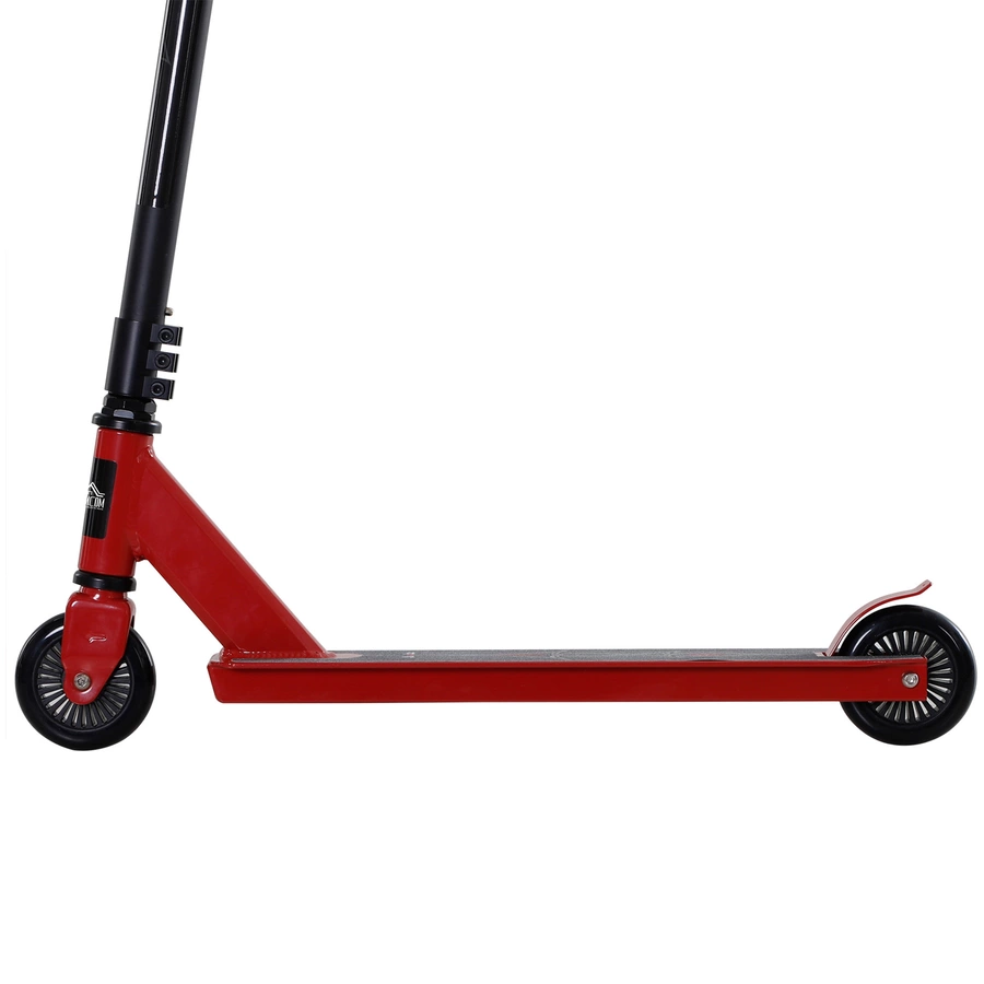 HOMCOM Tretroller für Kinder rot