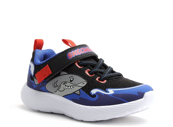 Skechers basses bebe 407233n noir