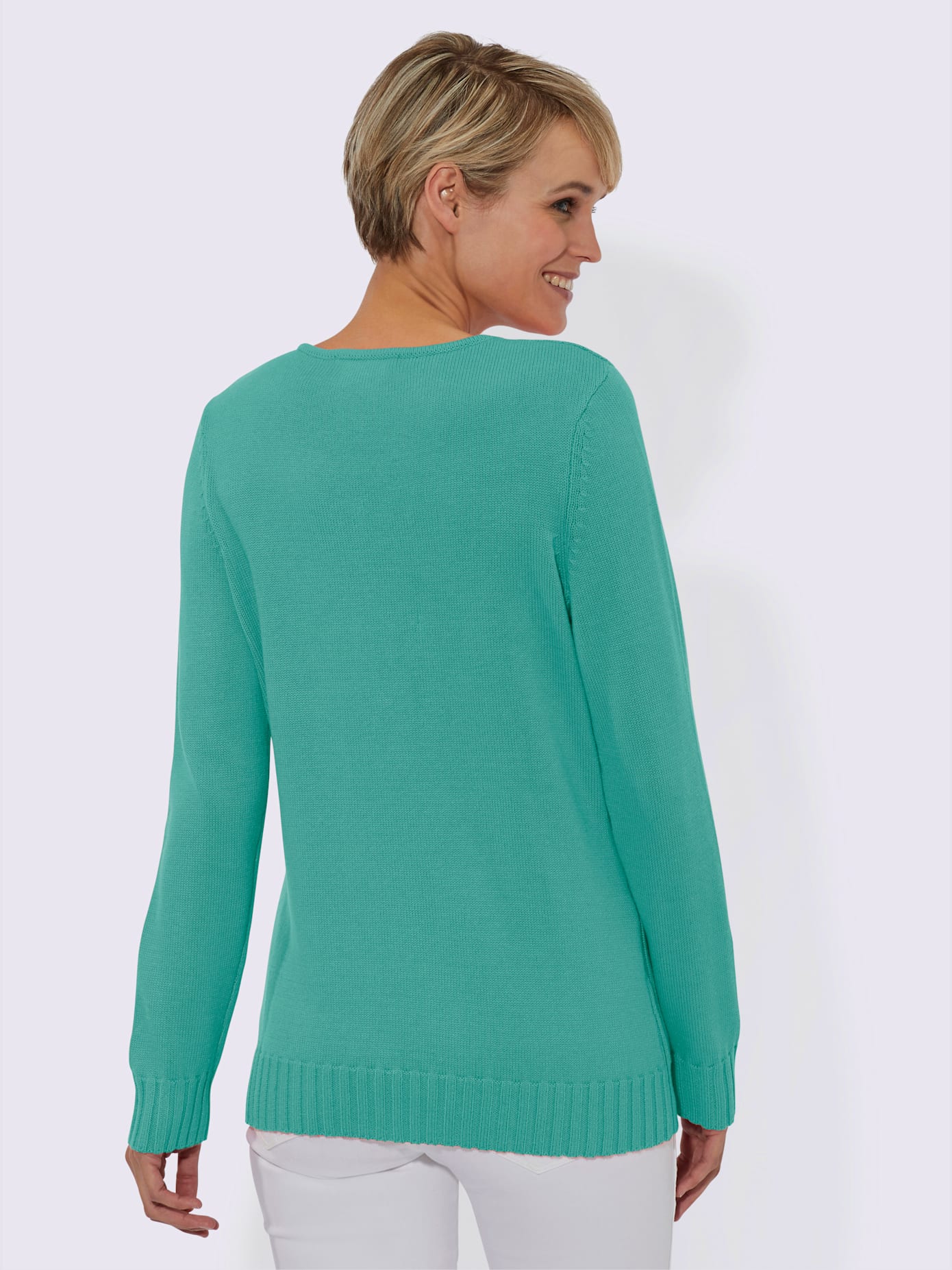 Pull en tricot 50% coton