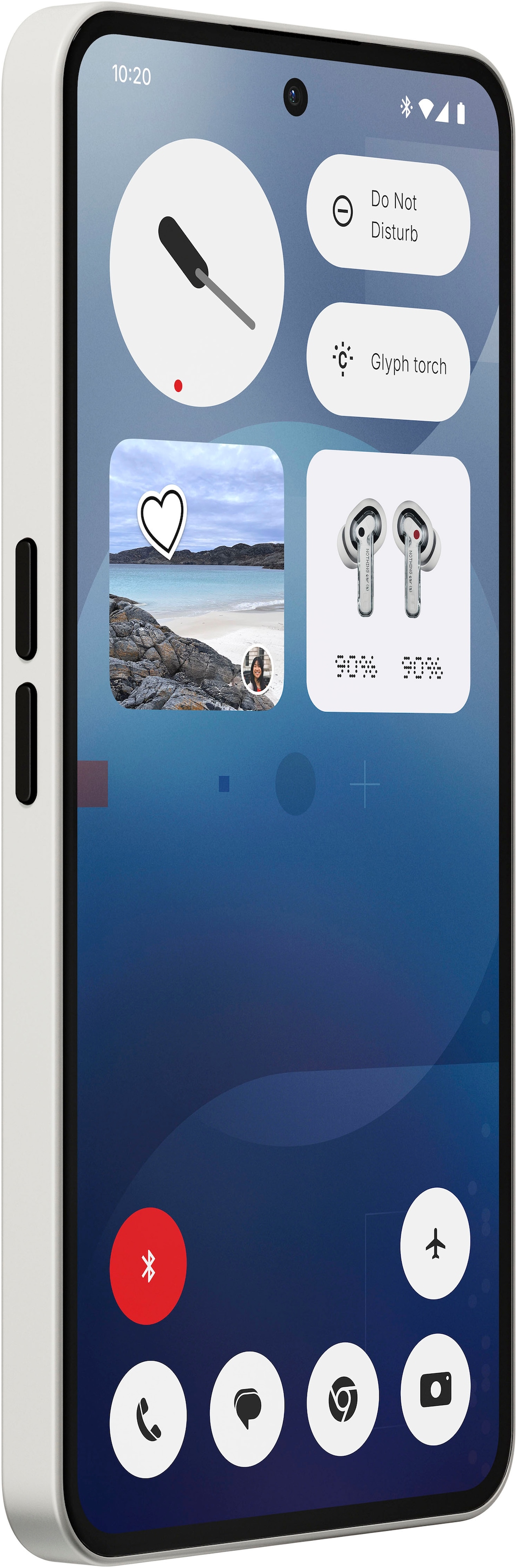 NOTHING Smartphone »PHONE (3a)« weiss