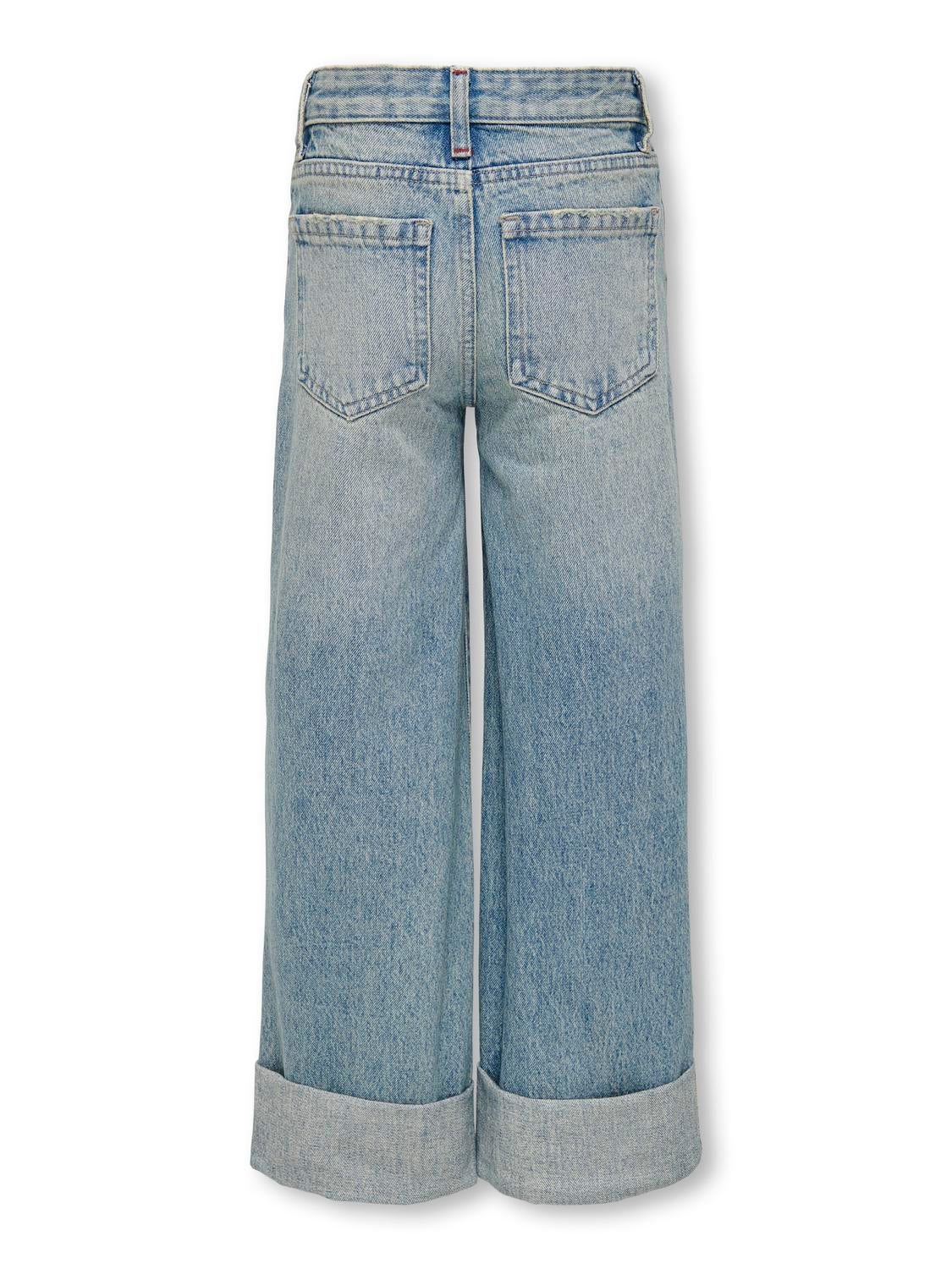 KOGBROOME Weiter Beinschnitt Jeans Light Blue Denim