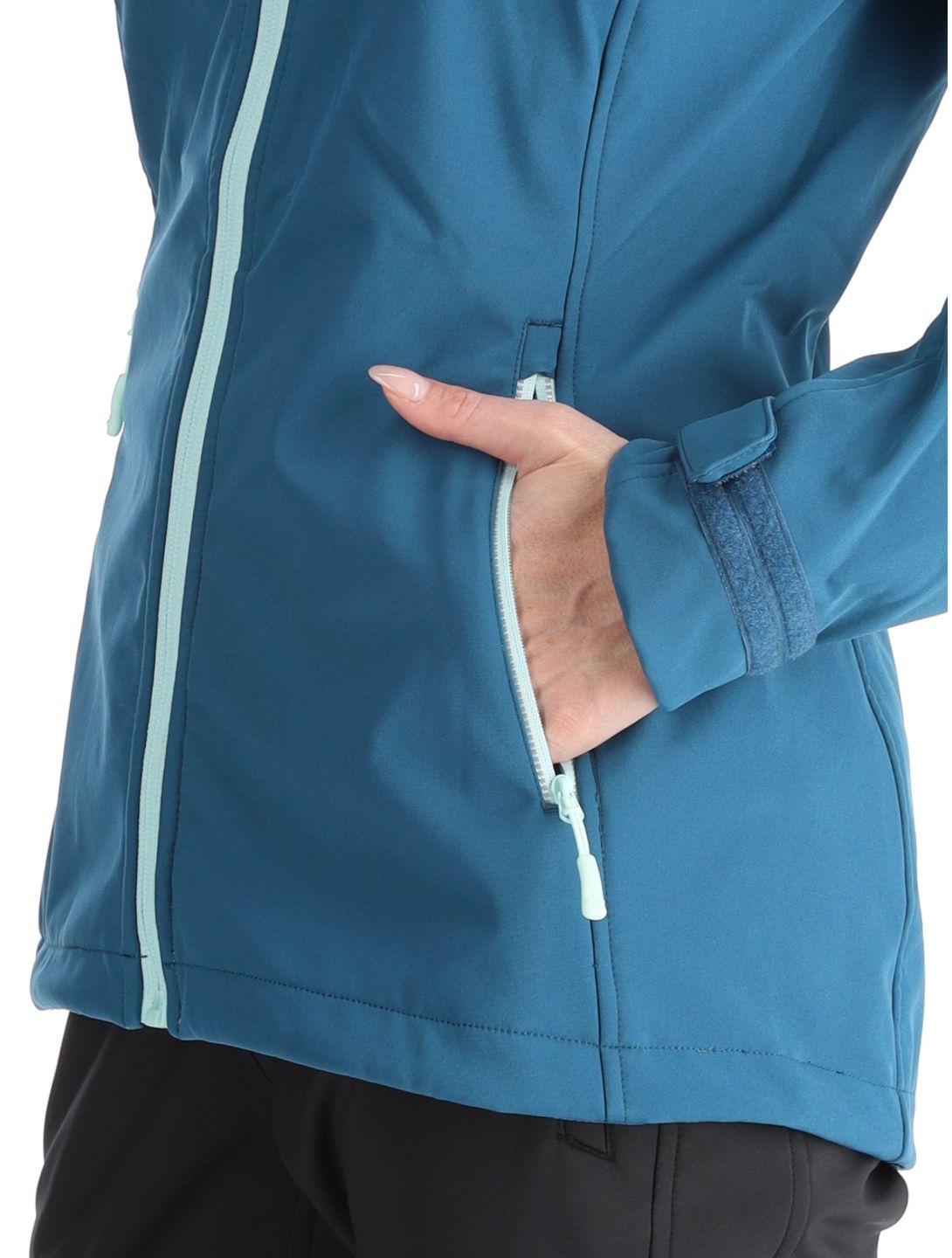 Ravia softshell ski-jas dames