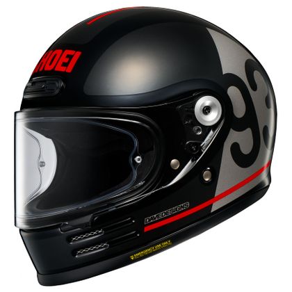 Casque Shoei GLAMSTER 06 - MM93 COLLECTION CLASSIC - Noir / Blanc