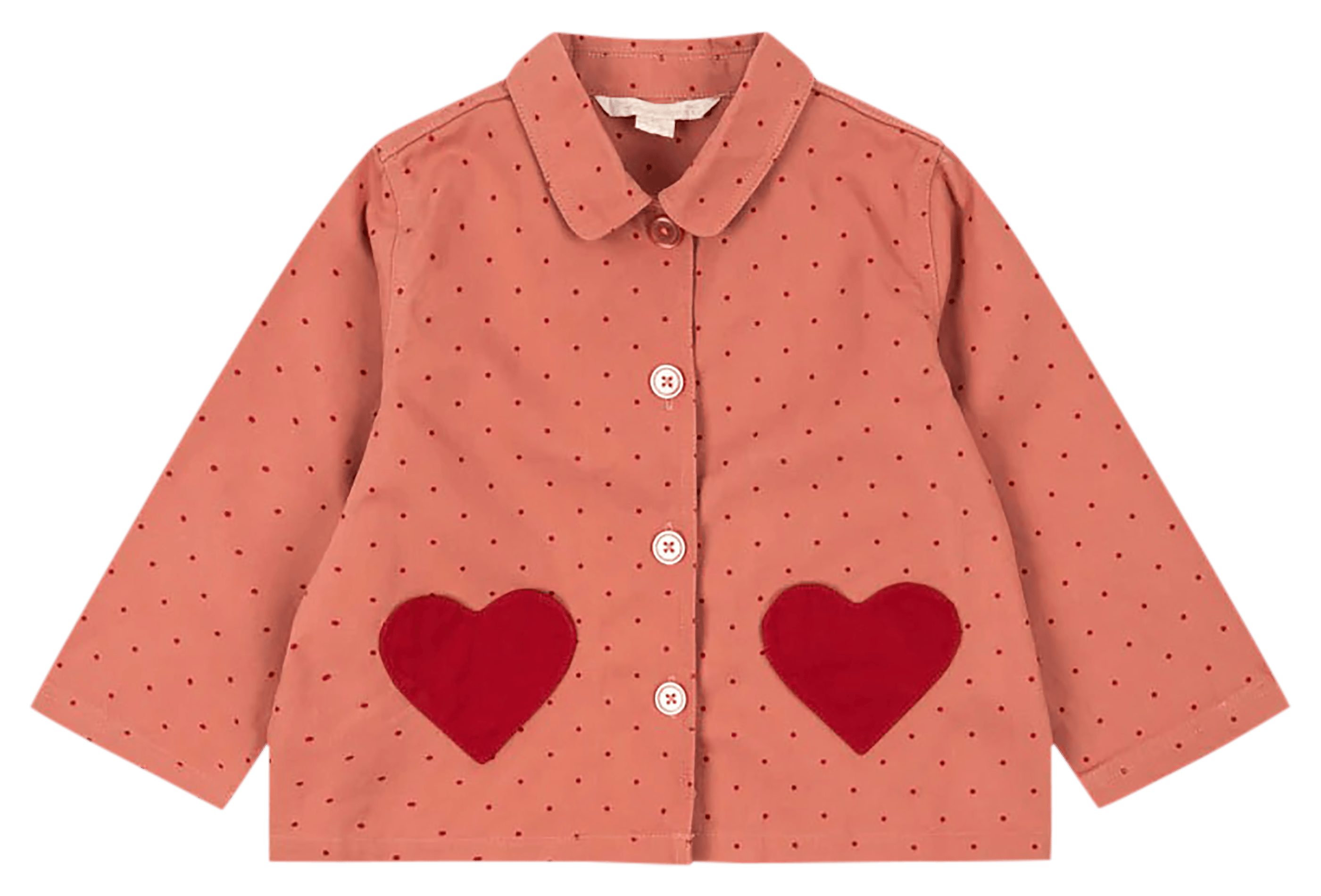 NOLA - Veste imprimée en coton bio| Rose