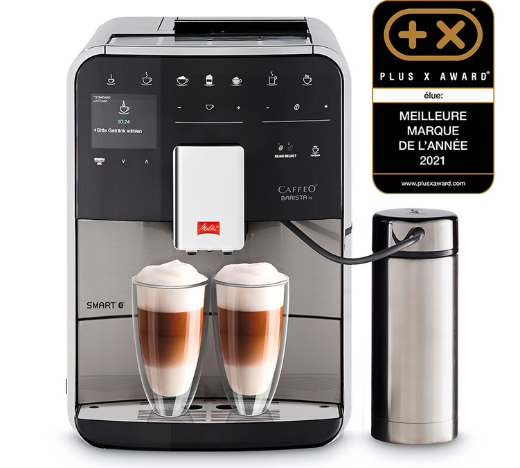 MELITTA Barista TS Smart Connectée Inox F860-100 Garantie 3 ans Coloris:Inox