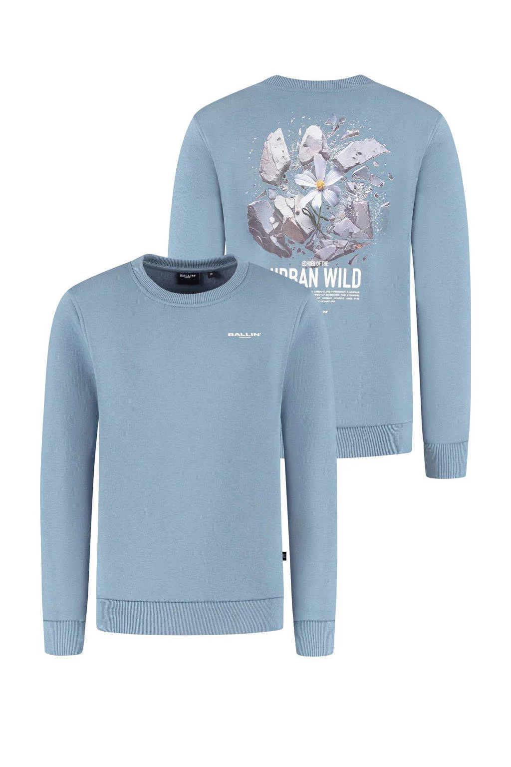 Ballin sweater lichtblauw