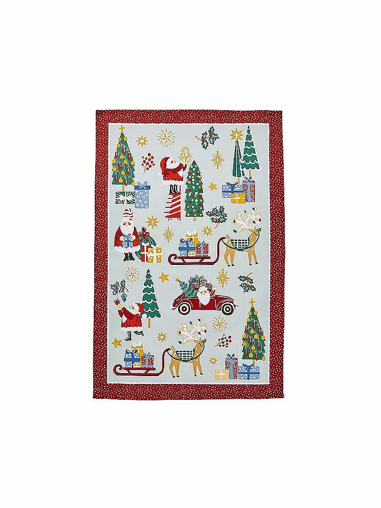ULSTER WEAVERS Geschirrtuch Recycled Tis the Season senf