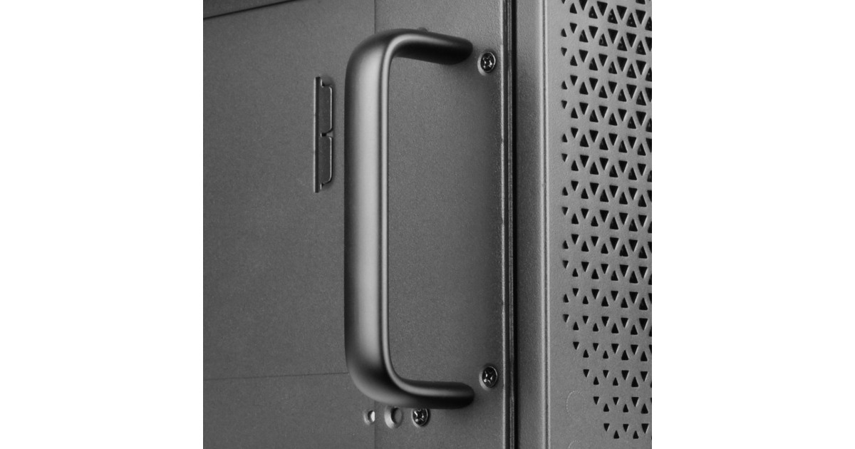 SilverStoneRM44 rack behuizing  (Zwart | 4U | USB Type-C | 2x 80mm casefan inbegrepen)