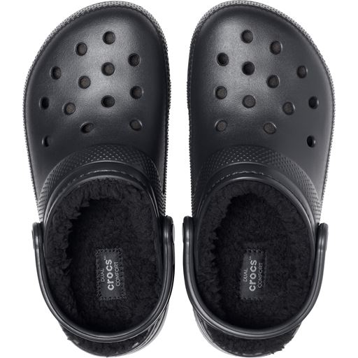 Crocs Classic Lined Clog, Sort, 41-42