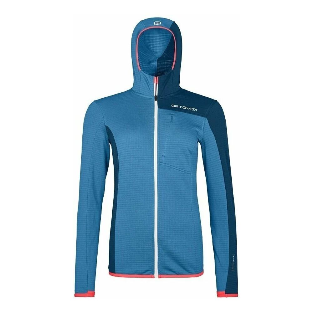 Ortovox FLEECE LIGHT GRID - Polaire Femme heritage blue