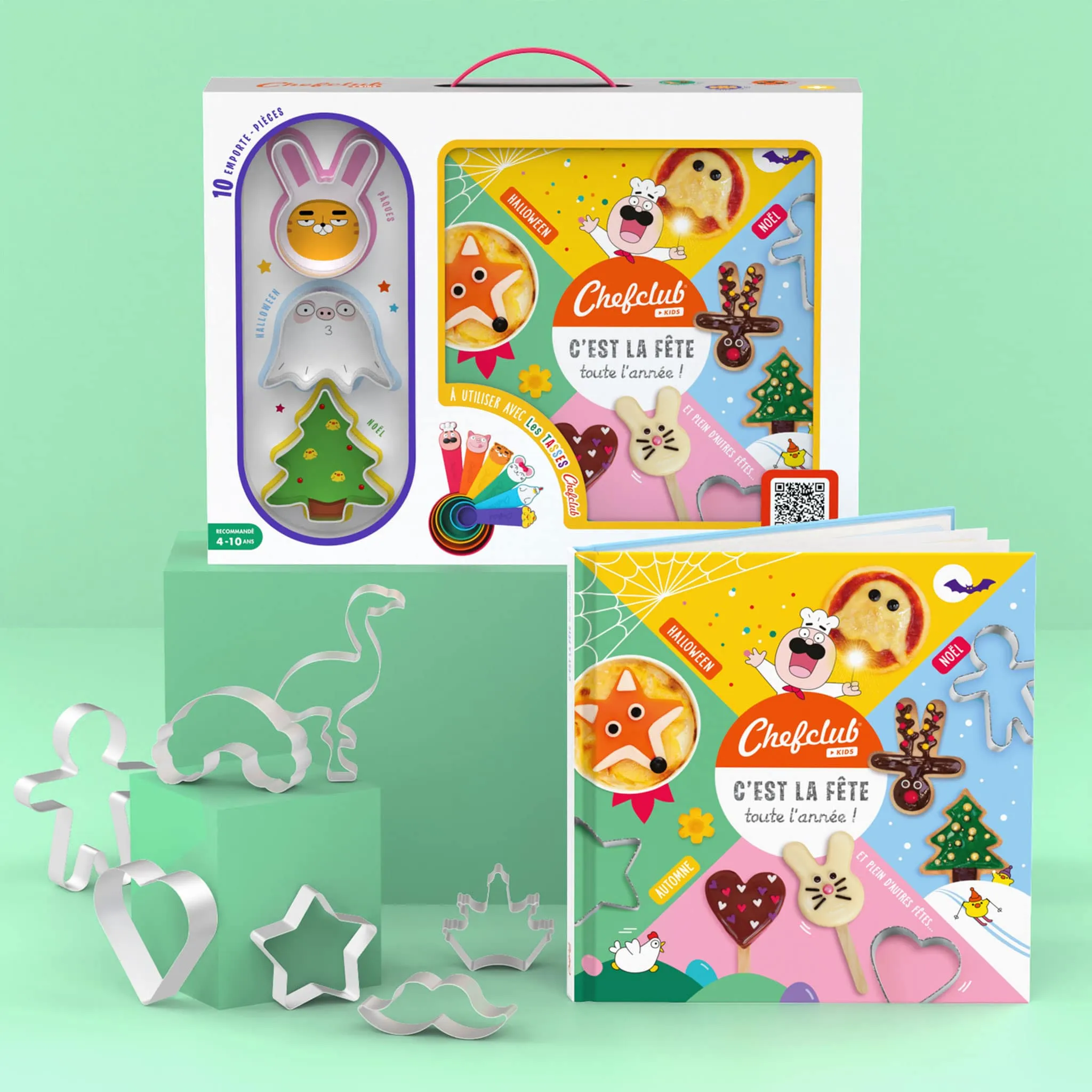 Chefclub Coffret-Livre C'est la fête toute l'année