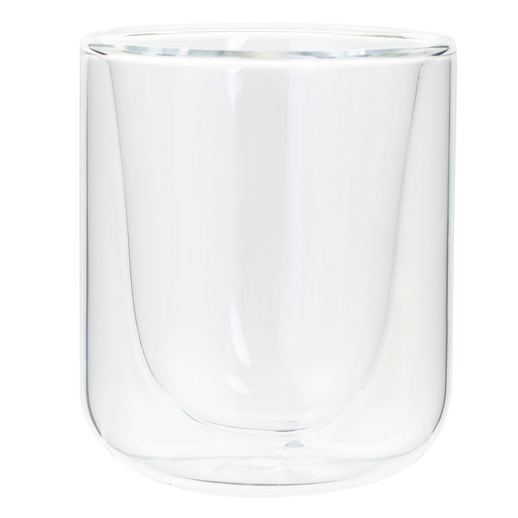 Tasse double paroi transparente 10cl