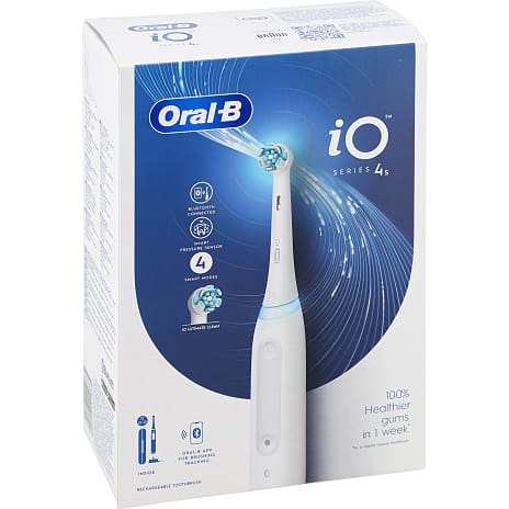 Oral-B iO 4s series elektrisk tandbørste - hvid