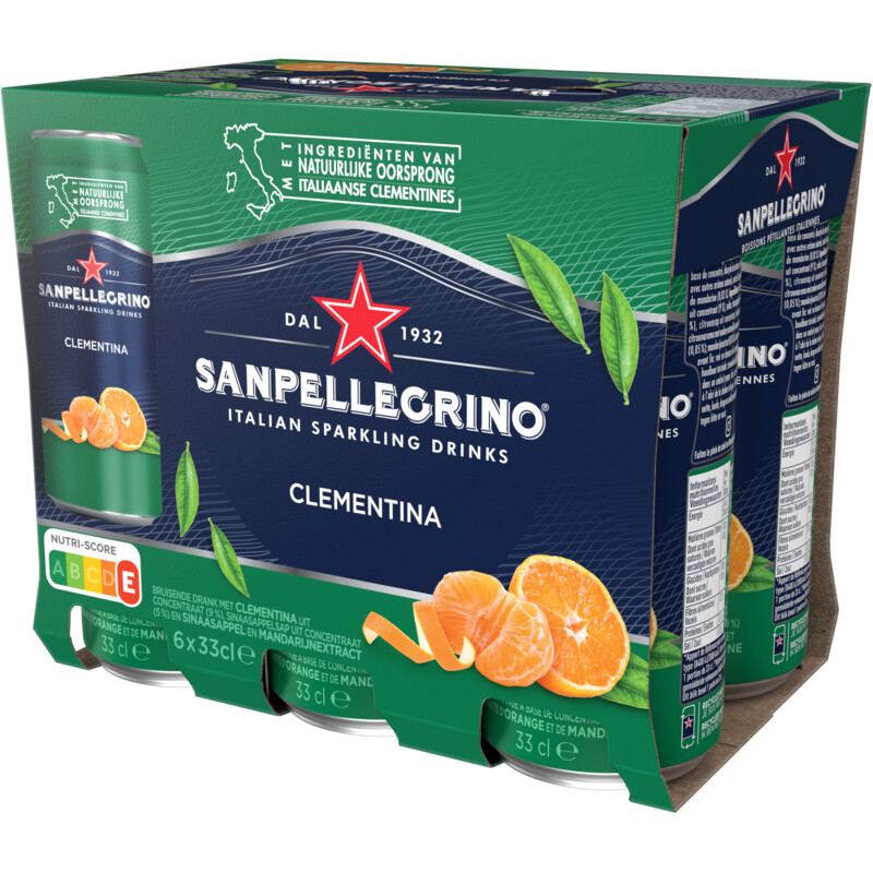 S. Pellegrino Clementina 6-pack