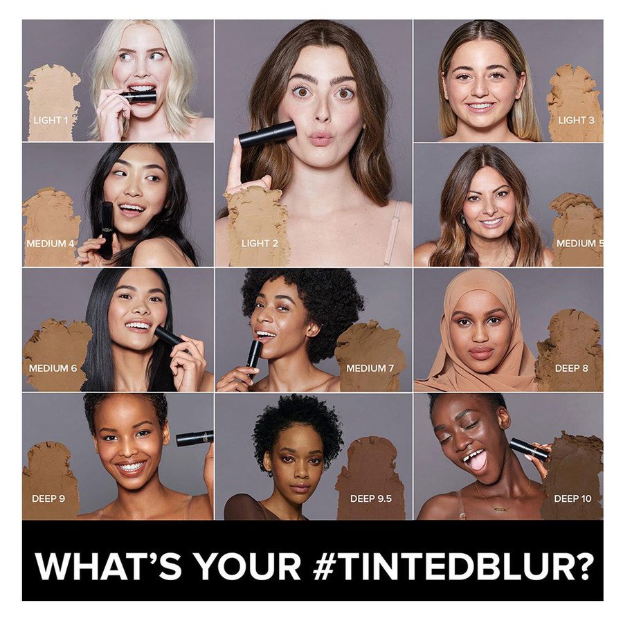Nudestix Tinted Blur Foundation Stick Nude 4 Medium 6,2g