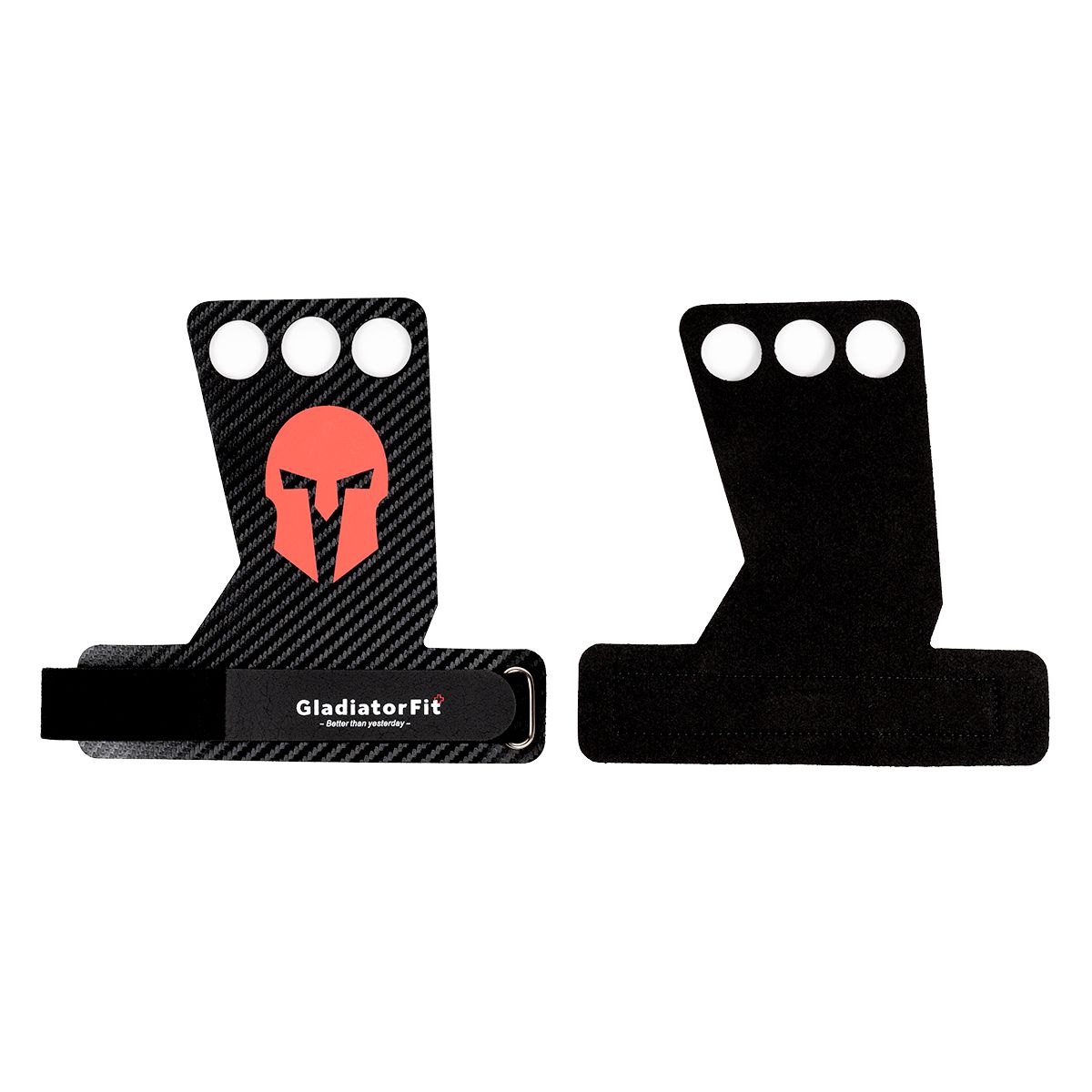 Handgrips Handschuhe crosstraining drei Finger Carbon